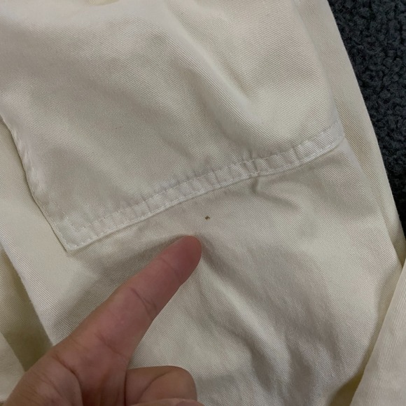 Big Bud Press Jumpsuit size Small Coverall Mechanic Short Sleeve Pastel Yellow - Picture 7 of 13